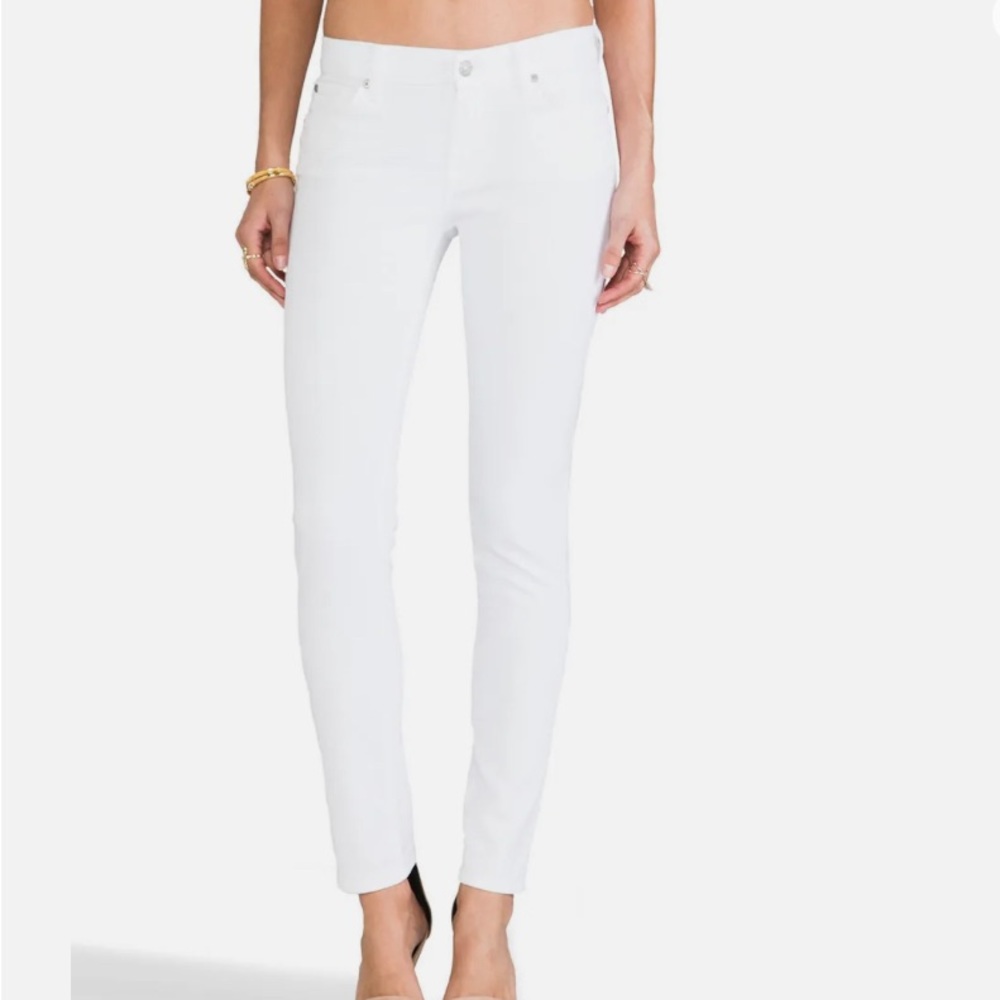 7 For All Mankind The Slim Fit Cirgarette Easy Skinny Jean